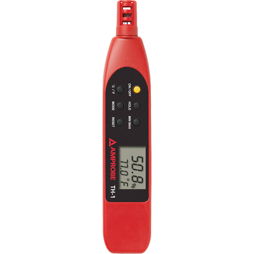 Sonde de temp&eacute;rature et d'humidit&eacute; relative TH-1, 4% - 95% HR, -4°- 122° F ( -20° - 50° C ) Superchem Industries