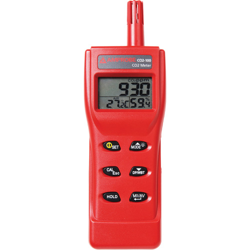 Compteur de dioxyde de carbone manuel CO2-100 Superchem Industries