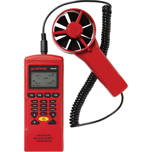 TMA40-A Anemometer, Data Logging, 0.4 - 32 m/sec Air Velocity Range Superchem Industries