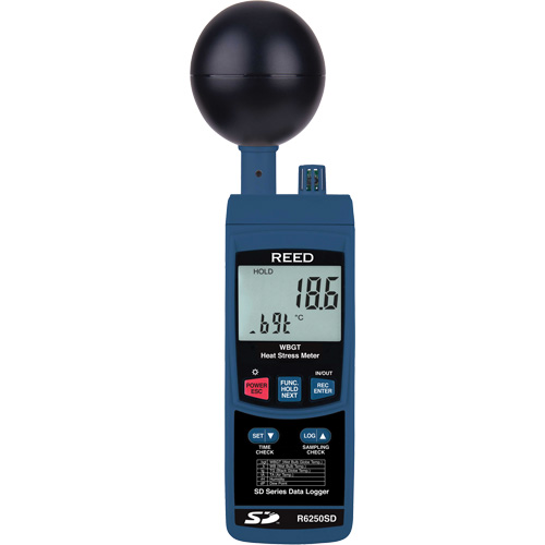 Data Logging Heat Stress Meter Superchem Industries
