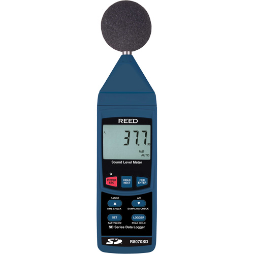 Sound Level Meter, 30 - 130 dB Measuring Range Superchem Industries