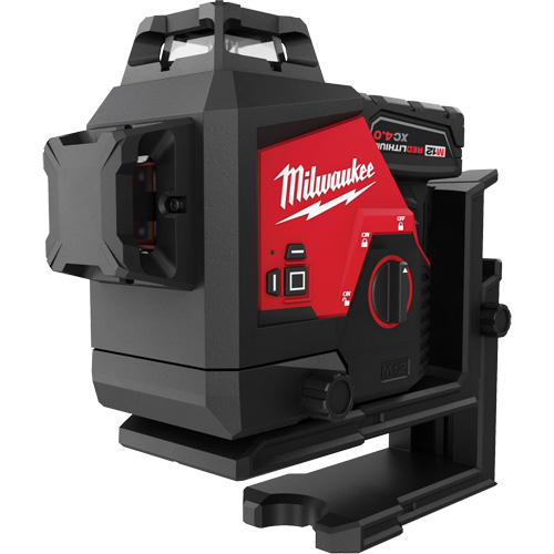 M12 360-Degree 3-Plane Cordless Laser Kit, 125' (38.1 m), 530 Nm Superchem Industries