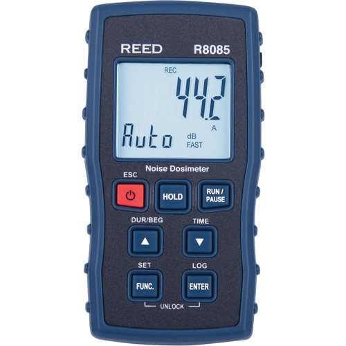 Noise Dosimeter, 35 - 130 dB Measuring Range Superchem Industries