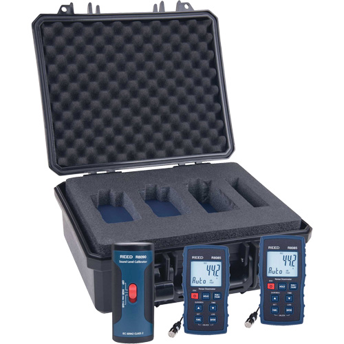 Noise Dosimeter Kit, 35 - 130 dB Measuring Range Superchem Industries