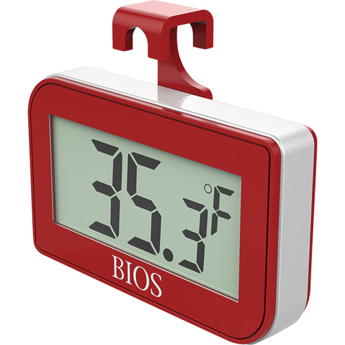 Fridge/Freezer Thermometer, Non-Contact, Digital, -4-122°F (-20-50°C) Superchem Industries
