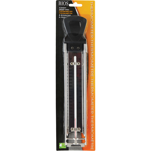 Premium Candy/Deep Fry Thermometer, Contact, Digital, 60-400°F (20-200°C) Superchem Industries
