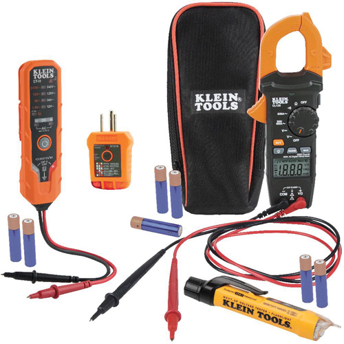 Trousse dessai &eacute;lectrique avec pince-m&egrave;tre Superchem Industries