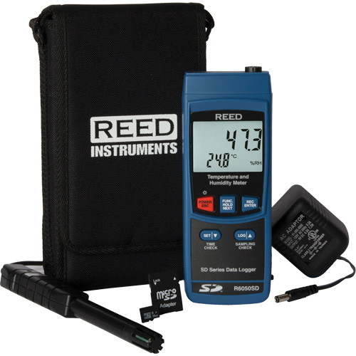 Thermo-Hygrometer Kit, 5% - 95% RH, 32°- 122° F ( 0° - 50° C ) Superchem Industries