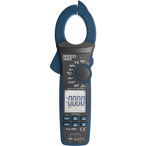 True RMS Digital Clamp Meter with ISO Certificate, AC/DC Voltage, AC/DC Current Superchem Industries