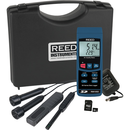 Data Logging Indoor Air Quality Meter Kit Superchem Industries