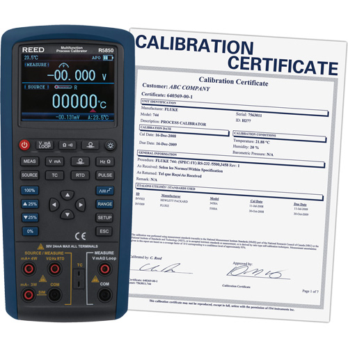 Multifunction Process Calibrator with ISO Certification, Without Data Logging, Portable, 5 Processes Superchem Industries