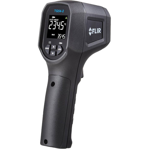 TG54-2 Spot IR Thermometer, -22°- 1562° F ( -30° - 850° C ), 20:1, Adjustable Emmissivity Superchem Industries
