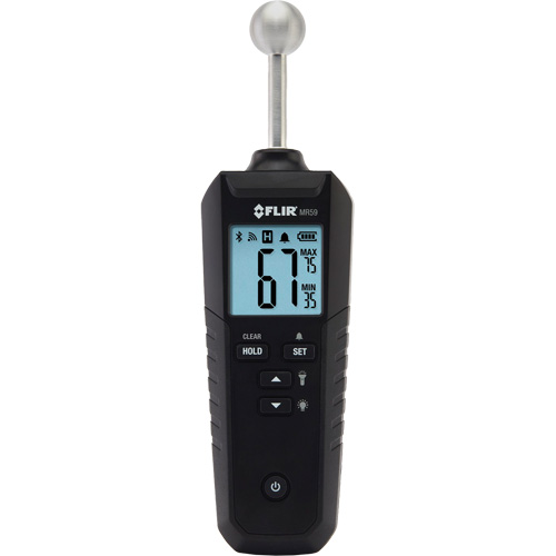MR59 Ball Probe Moisture Meter with Bluetooth&reg;, 0 - 100% Moisture Range Superchem Industries