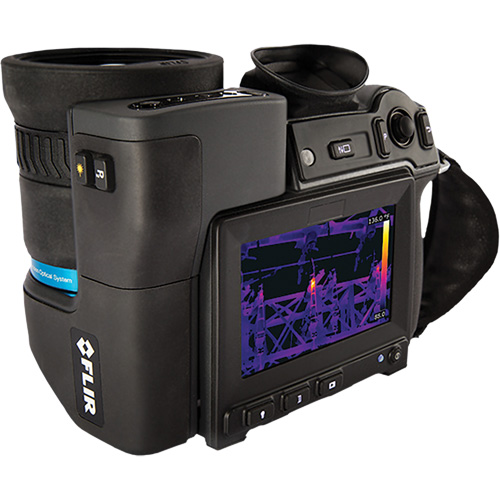 T1010 HD Thermal Imaging Camera with 12° Lens, 800 x 480 pixels, -40° - 650°C (-40° - 1202°F), 25 mK Superchem Industries