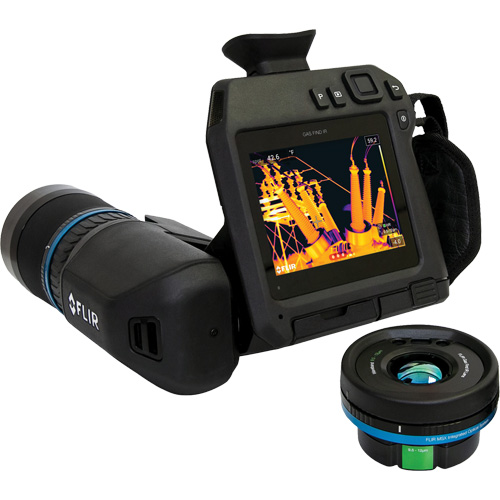 D&eacute;tecteur de gaz GF77 IR avec objectif HR 25°, 320 x 240 pixels, 25 mK Superchem Industries