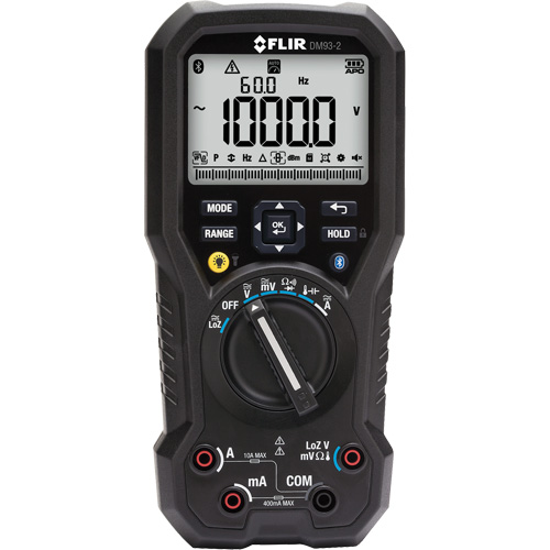 Industrial Digital Multimeter with METERLiNK&reg;, AC/DC Voltage, AC/DC Current Superchem Industries