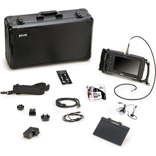 General Purpose Videoscope Kit with 5.5 mm × 1 m Long Camera Probe, 7" Display, 1024 x 600 pixels Superchem Industries