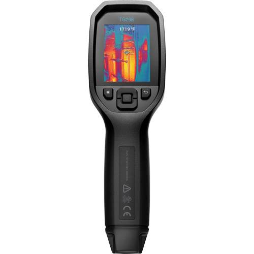 TG298 30:1 High Temperature Spot IR Thermal Imaging Camera with Bullseye Laser, 320 x 240 pixels, -25° - 1080°C (-130° - 1976°F), <70 mK Superchem Industries