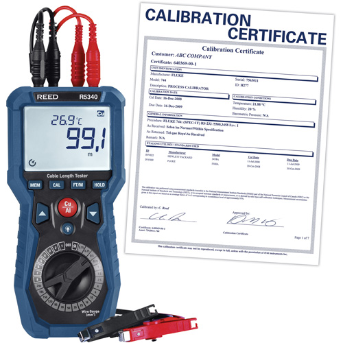 Cable Length Tester with Calibration Certificate Superchem Industries