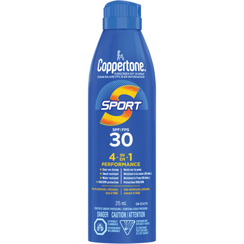 Sport&reg; Water Resistant Sunscreen, SPF 30, Aerosol Superchem Industries