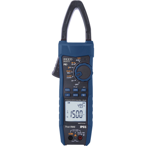 Professional Solar Clamp Meter, AC/DC Voltage, AC/DC Current Superchem Industries