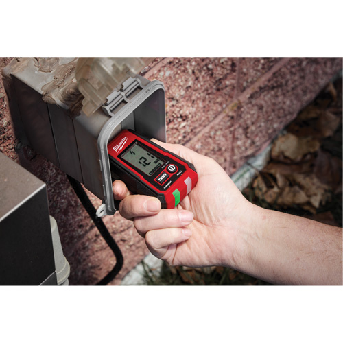 D&eacute;tecteur de tension avec DEL et testeur de prise DDFT, 50 V - 1000 V, Alerte Affichage & son Superchem Industries