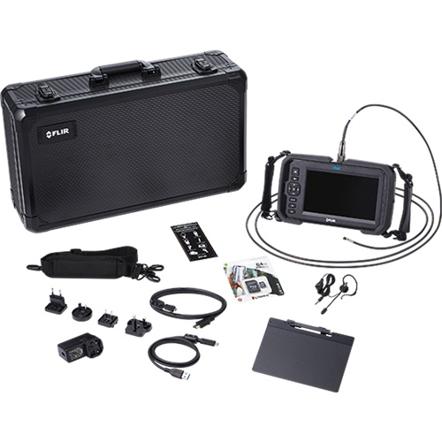 Ensemble de vid&eacute;oscope haute performance avec cam&eacute;ra HD double & longue sonde, 1280" lo x 720" la Affichage, 1024 x 600 pixels, 4,9 mm (0,19") T&ecirc;te de cam&eacute;ra Superchem Industries