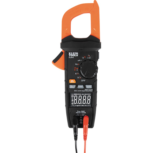 600A Auto-Ranging TRMS Clamp Meter with Worklight, AC/DC Voltage, AC/DC Current Superchem Industries