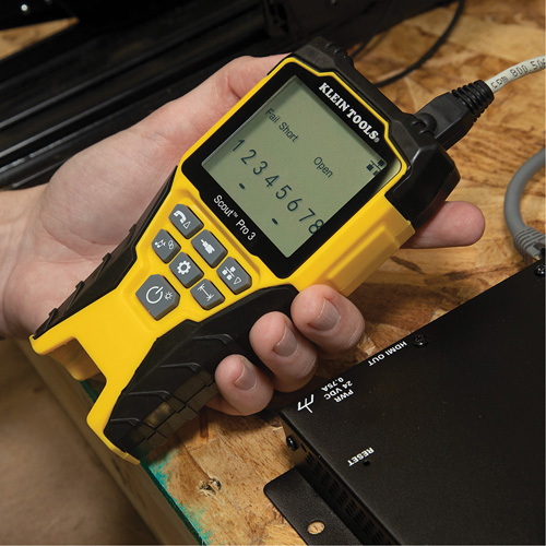 Ethernet Cable Tester Kit with Scout&reg; Pro 3 Tester, Remotes & Adapter Superchem Industries