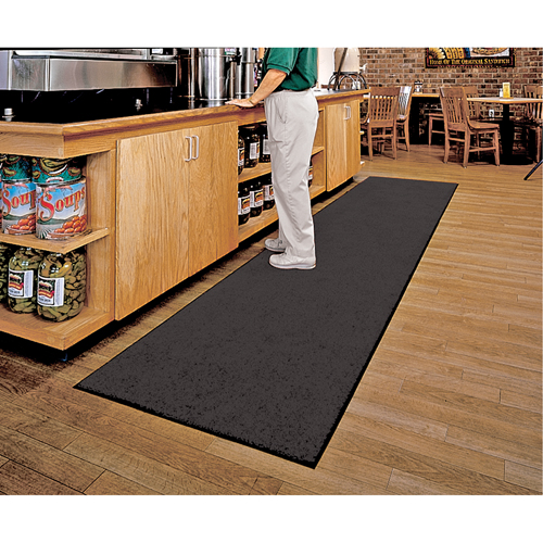 ColorStar Matting, Wiper, 3' x 5' x 3/8", Charcoal Superchem Industries