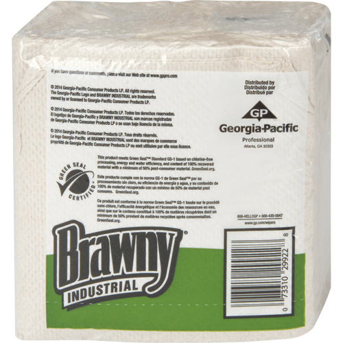 Shur-Wipe&reg; Wipers, Utility, 13" L x 13" W Superchem Industries