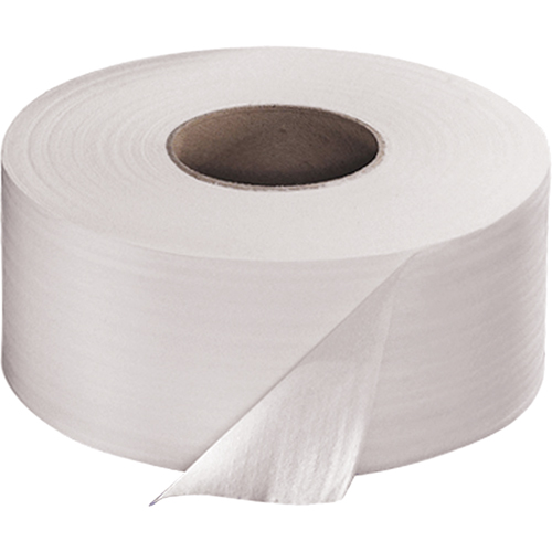 Universal Toilet Paper, Jumbo Roll, 2 Ply, 1000' Length, White Superchem Industries
