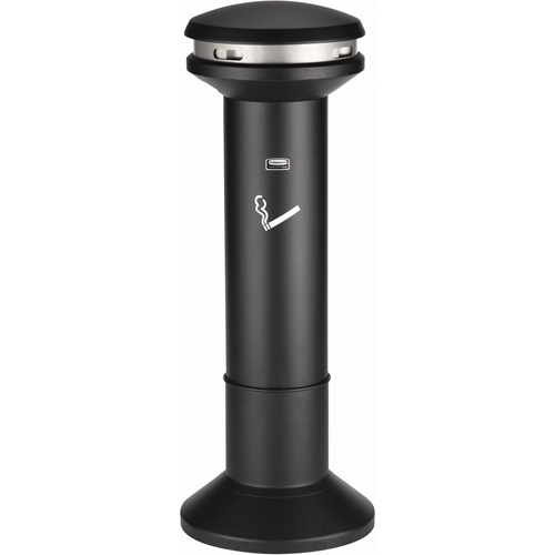 Solutions pour la gestion des m&eacute;gots de cigarettes Infinity, Sur pied, M&eacute;tal, Capacit&eacute; 6,7 gal., Hauteur 39-4/5" Superchem Industries