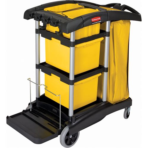 Chariots de nettoyage pour produits en microfibre Superchem Industries