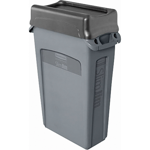 Contenants Slim Jim a/canaux de ventilation, Plastique, 23 gal. US Superchem Industries