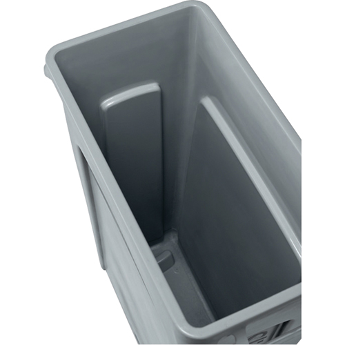 Contenants Slim Jim a/canaux de ventilation, Plastique, 23 gal. US Superchem Industries