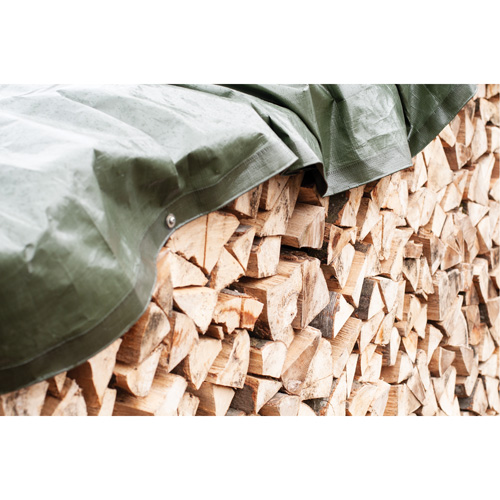 B&acirc;che, Robuste, Vert, 8' x 6' x 9 mils Superchem Industries