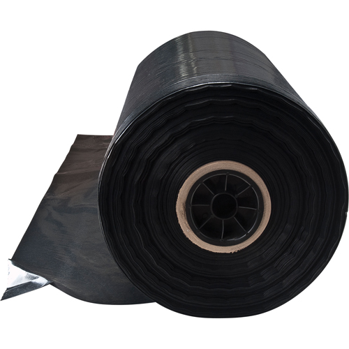 Garbage Bags, 3X Strong, 35" W x 49" L, 3 mils, Black Superchem Industries