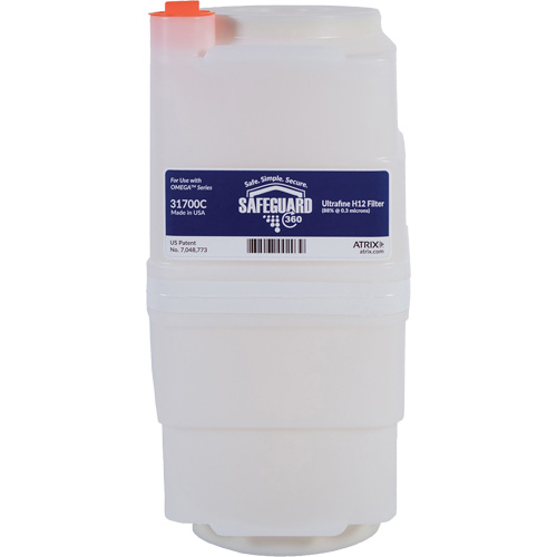 Portable SafeGuard 360 Vacuum Filter, Cartridge, Fits 1 US gal. Superchem Industries