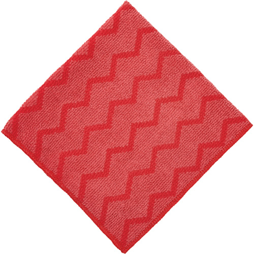 Chiffon de nettoyage Hygen , Microfibre, Rouge Superchem Industries