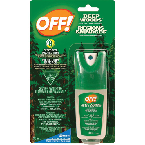 Insectifuge Off! R&eacute;gions sauvages, DEET &agrave; 25 %, Vaporisateur, 30 ml Superchem Industries