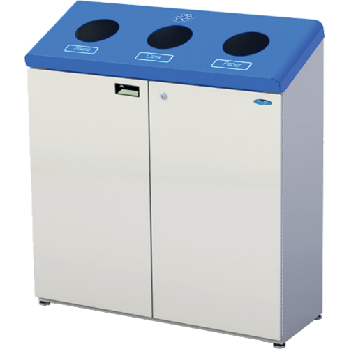 Stand Alone Recycling Stations, Bulk, Steel, 53.1 US Gal. Superchem Industries