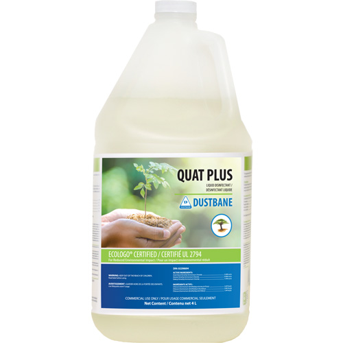 D&eacute;sinfectants et nettoyants Quat Plus, 4 L, Cruche Superchem Industries