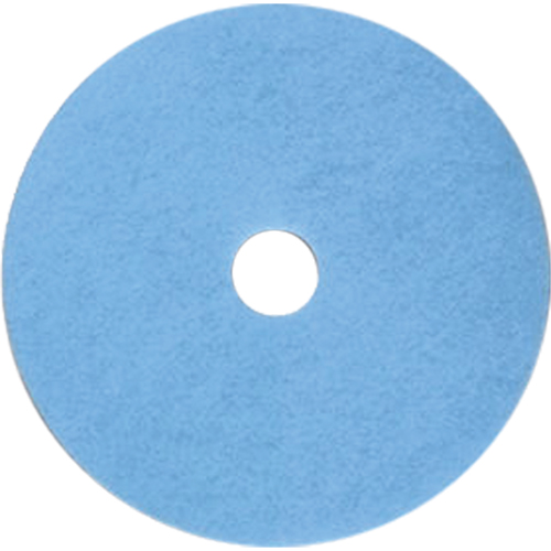 Floor Maintenance Pads, 19", Burnishing, Blue Superchem Industries