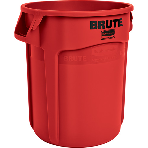 Vented Brute&reg; Waste Container, Plastic, 20 US gal. Superchem Industries