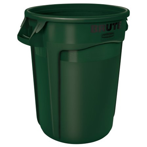 Vented Brute&reg; Waste Container, Plastic, 32 US gal. Superchem Industries