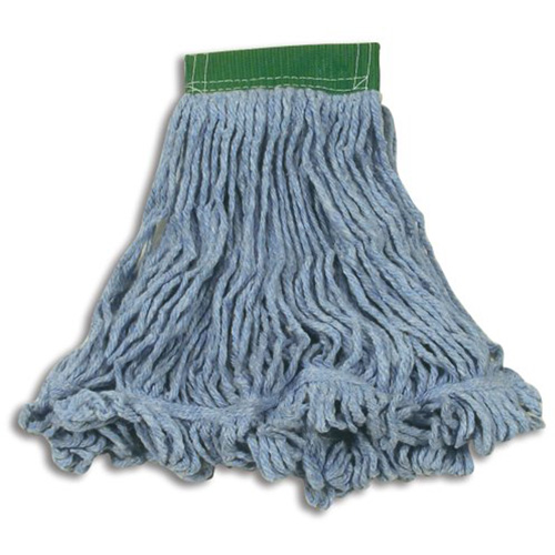 Super Stitch Wet Mop, Floor Finishing, Cotton/Yarn, 15.7 oz., Loop Style Superchem Industries