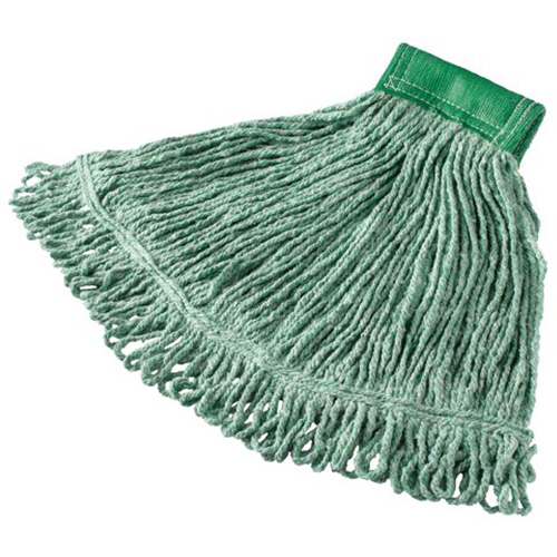 Super Stitch Wet Mop, Floor Finishing, Cotton/Yarn, 15.7 oz., Loop Style Superchem Industries