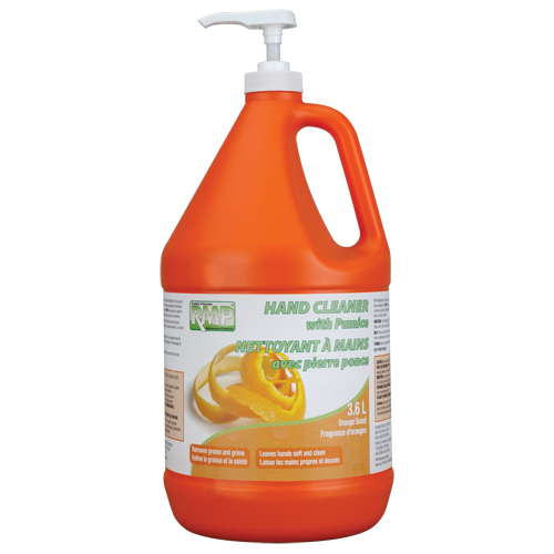 Orange Hand Cleaner, Pumice, 3.6 L, Jug, Orange Superchem Industries