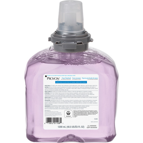 Savon pour les mains aux canneberges avec hydratants am&eacute;lior&eacute;s pour distributeur PROVON TFX, Mousse, 1200 ml, Parfum&eacute; Superchem Industries